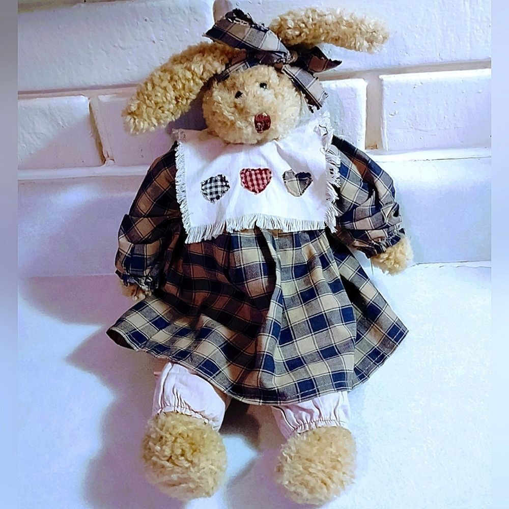 VINTAGE BOYD'S BEAR BUNNY ARTISAN SERIES 14 INCHES TALL